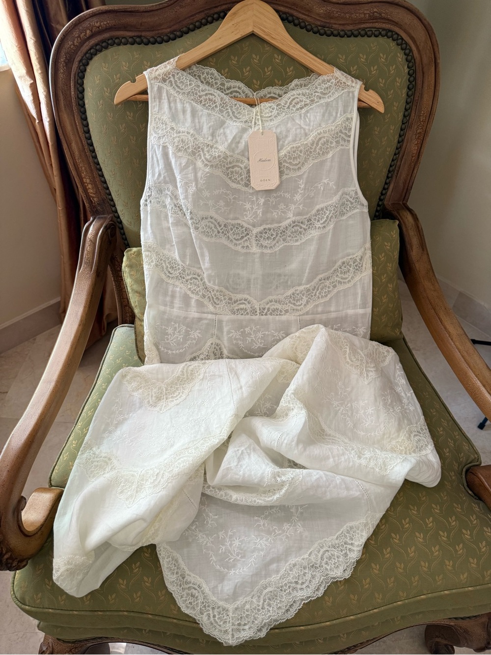DÔEN Evanora Dress in Salt - Size M - Picture 6 of 6